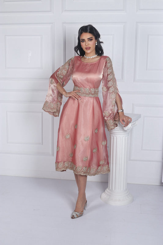 Pinkish peach