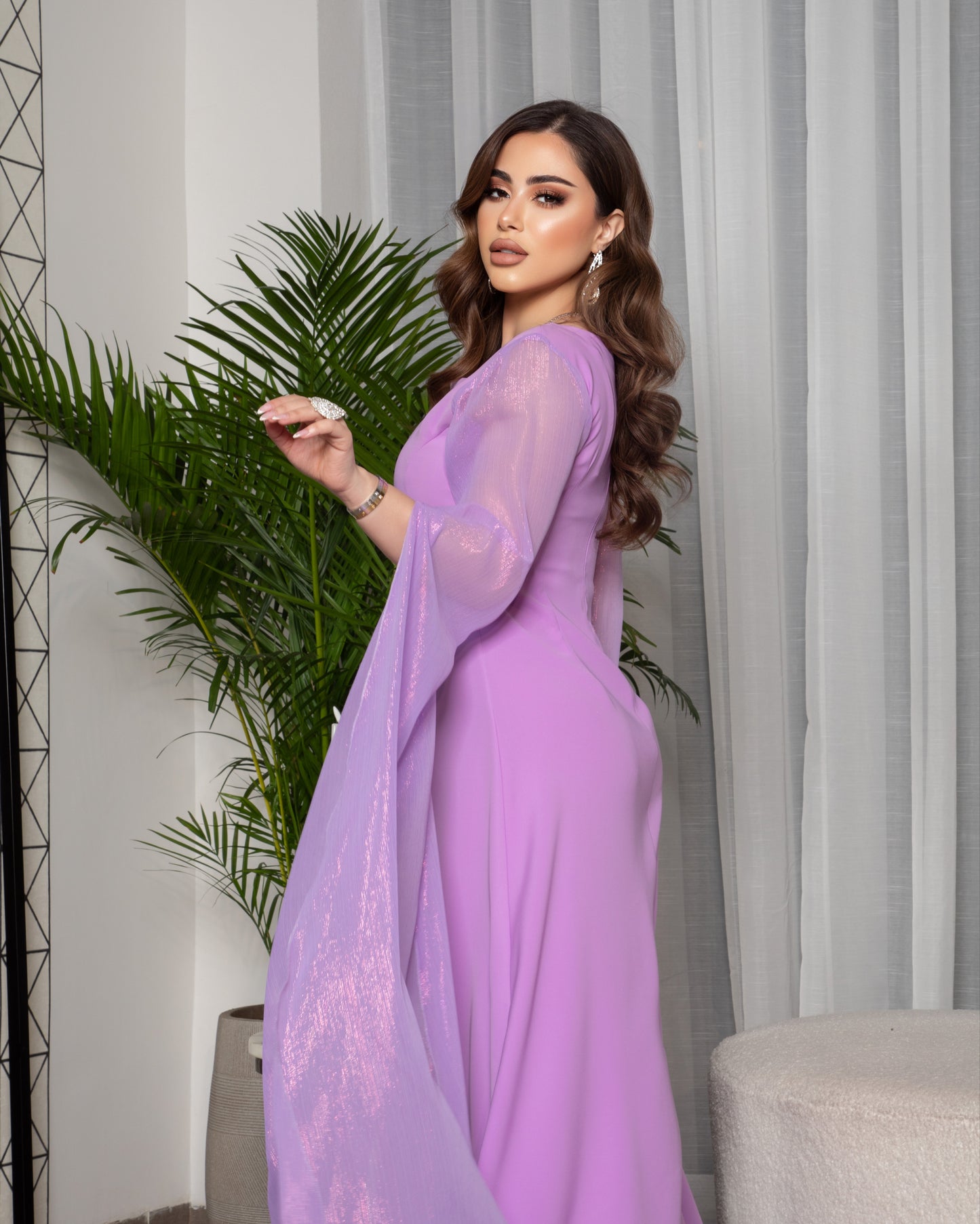Shiny lavender